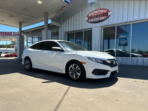 2017 Honda Civic for sale at Motorsports Unlimited - Trucks in McAlester OK
