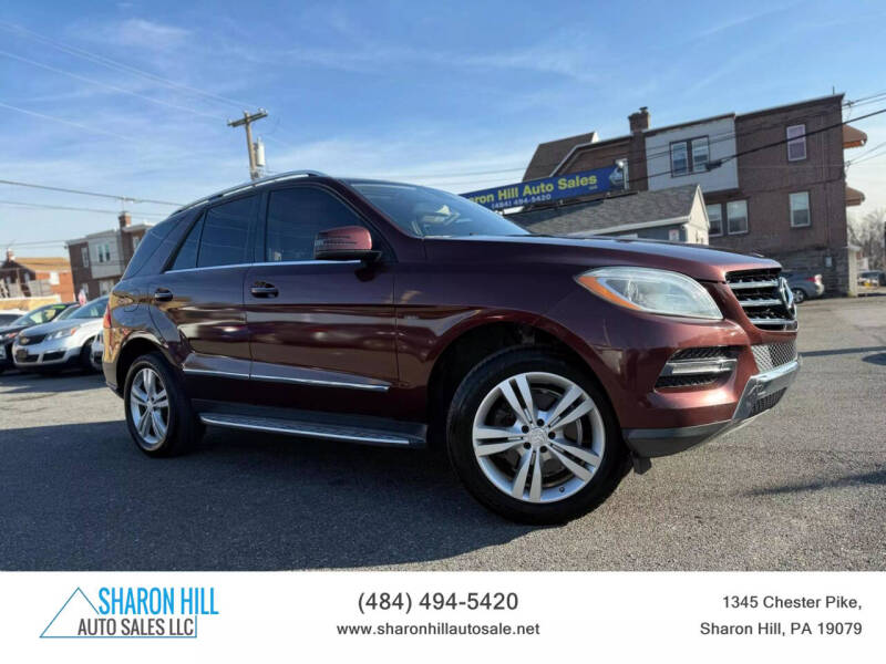 2014 Mercedes-Benz M-Class for sale at Sharon Hill Auto Sales LLC in Sharon Hill PA