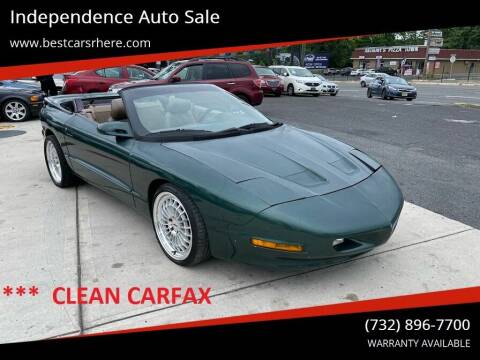 1995 Pontiac Firebird for sale at Independence Auto Sale in Bordentown NJ