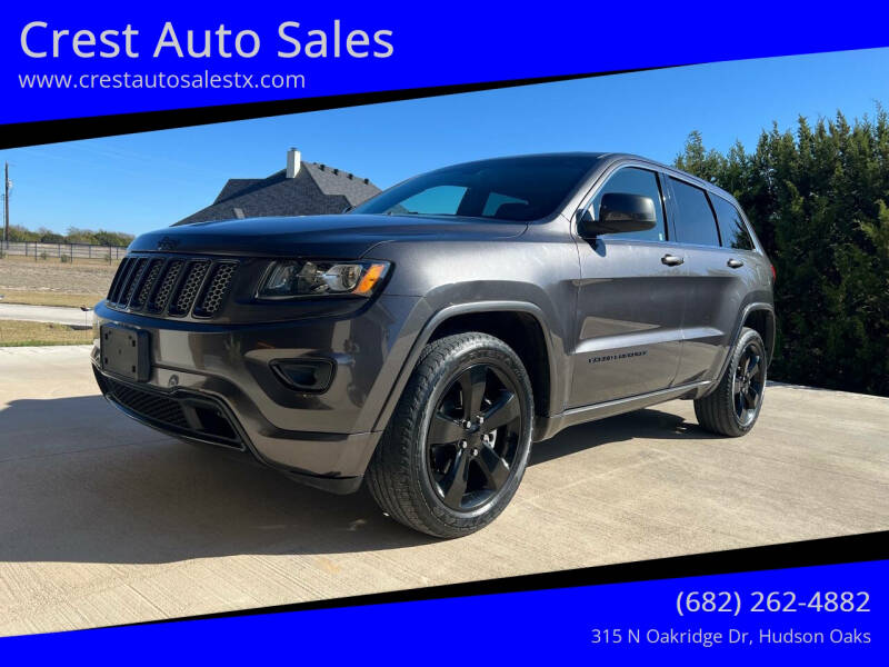 2015 Jeep Grand Cherokee for sale at Crest Auto Sales in Hudson Oaks TX