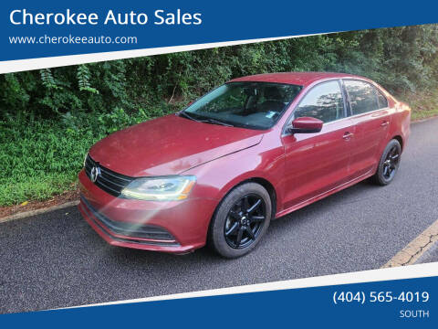 2017 Volkswagen Jetta for sale at Cherokee Auto Sales "South" in Mcdonough GA