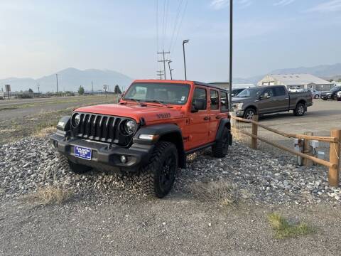 2020 Jeep Wrangler Unlimited for sale at QUALITY MOTORS in Salmon ID