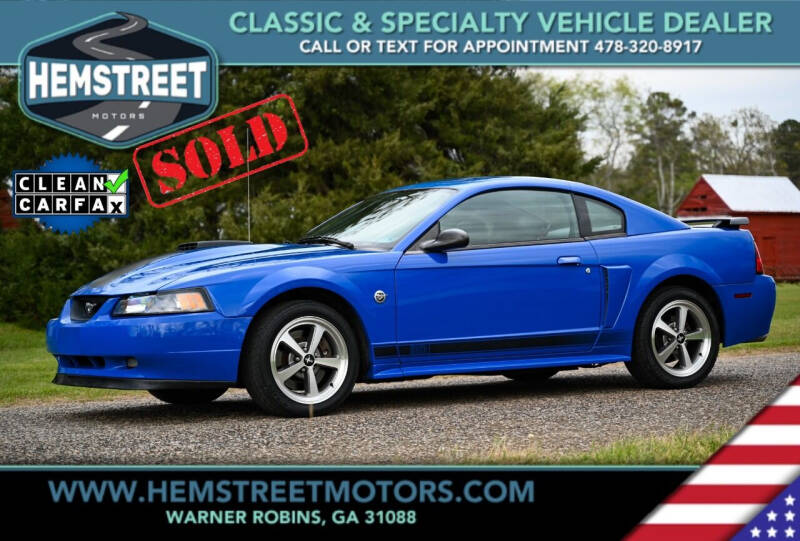 2004 Ford Mustang for sale at Hemstreet Motors in Warner Robins GA