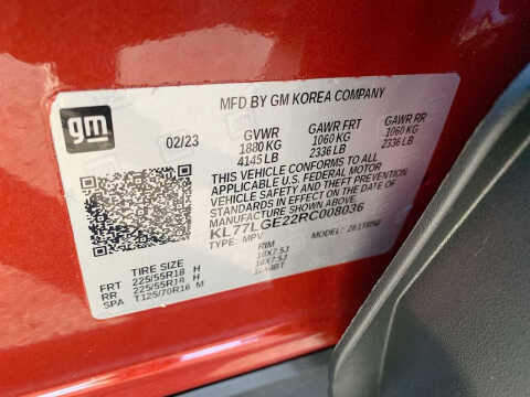 2024 Chevrolet Trax RS