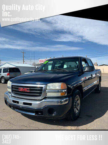 2007 GMC Sierra 1500 Classic for sale at Quality Auto City Inc. in Laramie WY