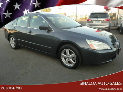 2005 Honda Accord for sale at Sinaloa Auto Sales in Salem OR