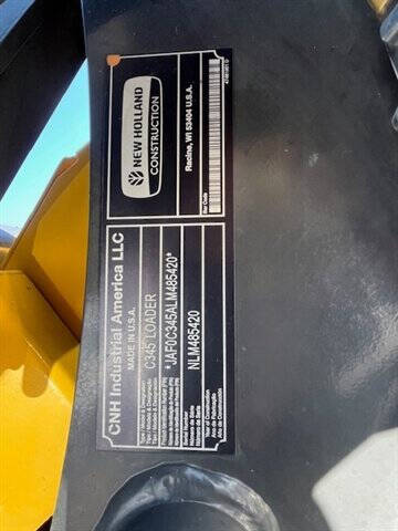 2020 New Holland C345 LOADER