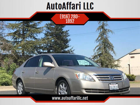 2006 Toyota Avalon for sale at Autoaffari LLC in Sacramento CA