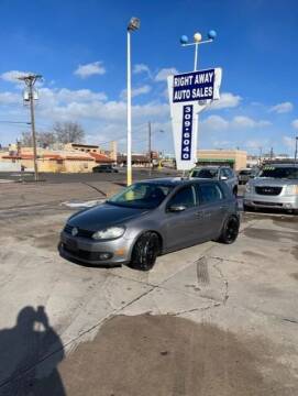 2011 Volkswagen Golf for sale at Right Away Auto Sales in Colorado Springs CO