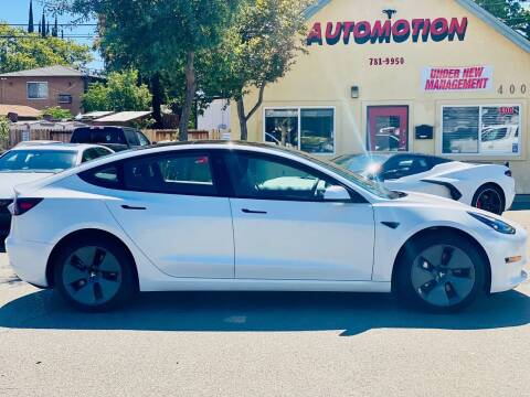 2022 Tesla Model 3 for sale at Automotion in Roseville CA
