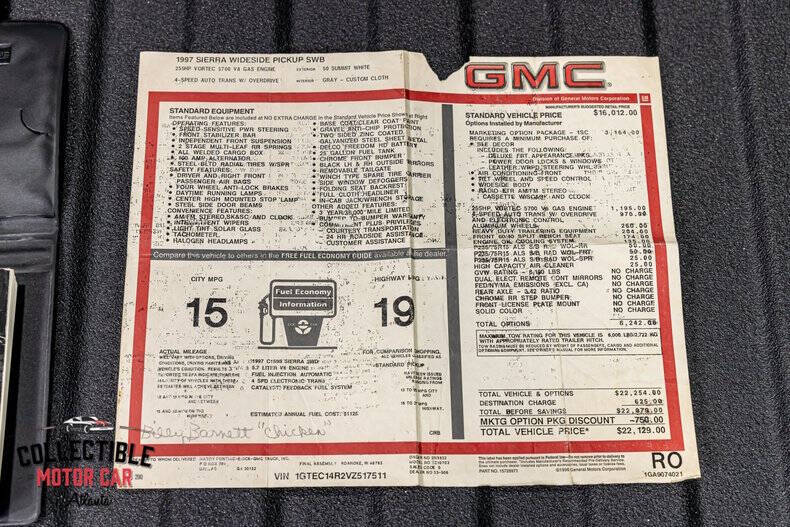 1997 GMC Sierra 1500