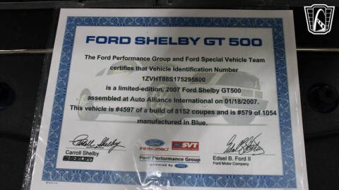 2007 Ford Shelby GT500