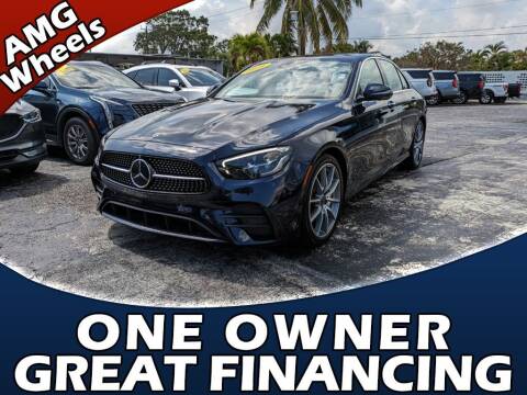 2021 Mercedes-Benz E-Class for sale at Palm Beach Auto Wholesale in Lake Park FL