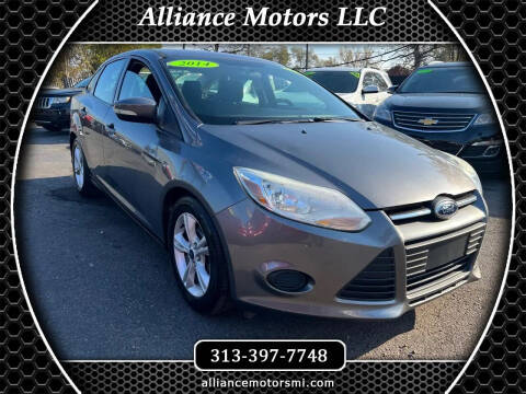 2014 Ford Focus for sale at Alliance Motors in Detroit MI