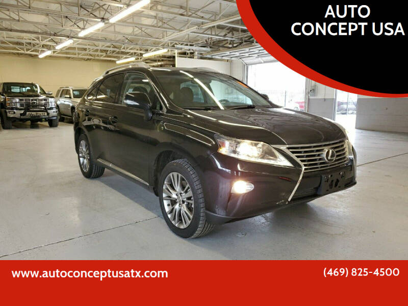 2014 Lexus RX 350 for sale at AUTO CONCEPT USA in Garland TX