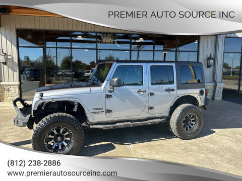 2013 Jeep Wrangler Unlimited for sale at Premier Auto Source INC in Terre Haute IN