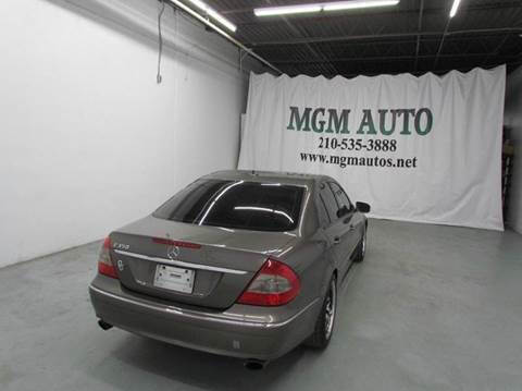 2008 Mercedes-Benz E-Class for sale at MGM Auto in San Antonio, TX