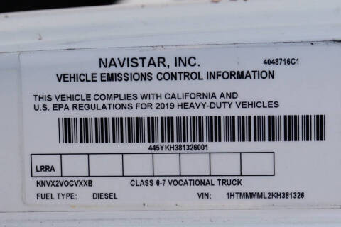 2019 International DuraStar 4300