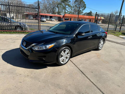 2016 Nissan Altima for sale at Preferable Auto LLC in Houston TX