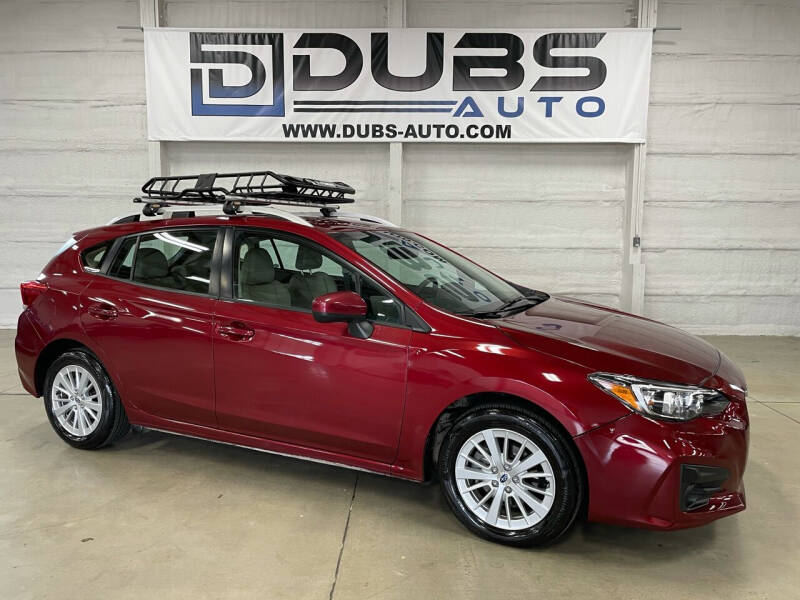 2017 Subaru Impreza for sale at DUBS AUTO LLC in Clearfield UT