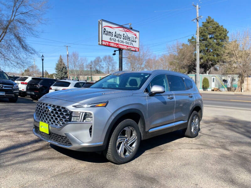 2022 Hyundai Santa Fe for sale at Rams Auto Sales LLC in South Saint Paul MN