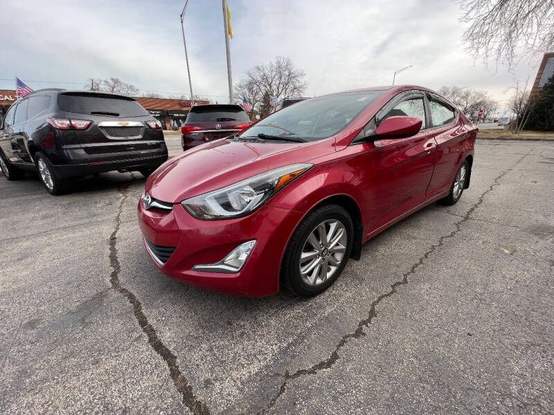 2014 Hyundai Elantra for sale at AUTOSAVIN in Elmhurst IL