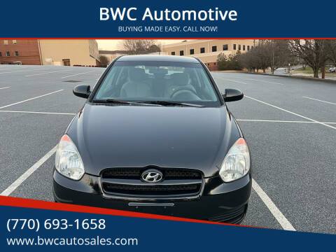 2010 Hyundai Accent for sale at BWC Automotive in Kennesaw GA