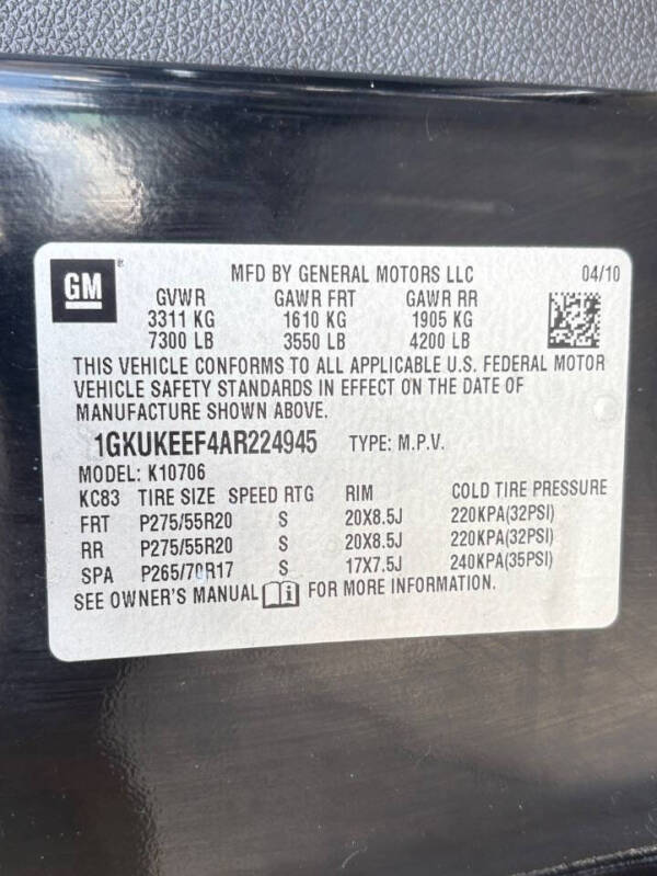 2010 GMC Yukon Denali