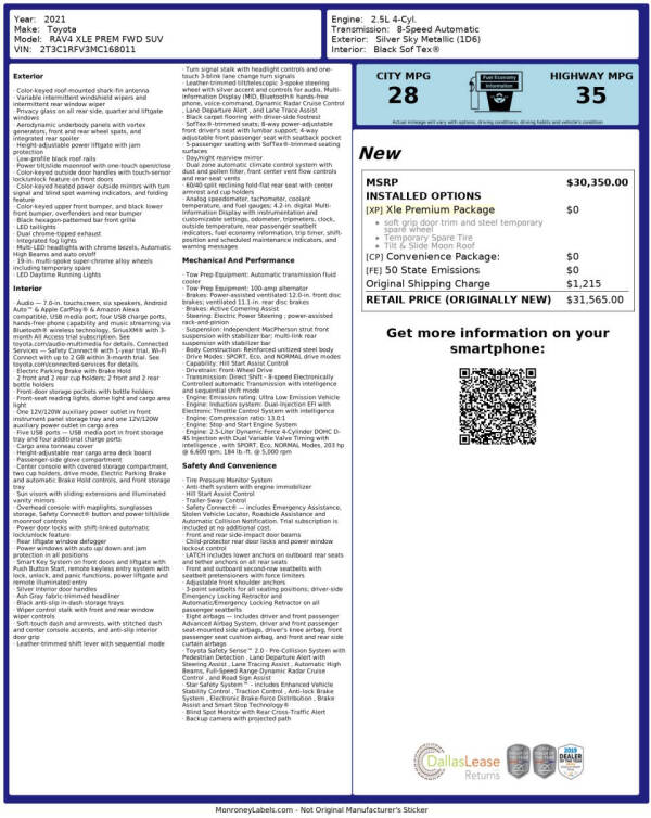 2021 Toyota RAV4 XLE Premium