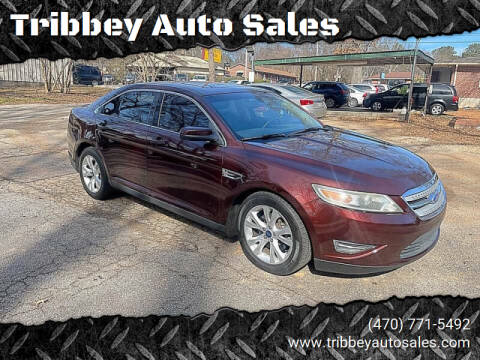 2012 Ford Taurus for sale at Tribbey Auto Sales in Stockbridge GA