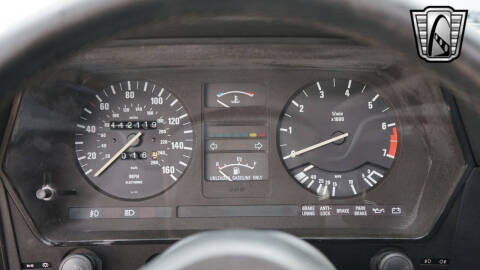 1986 BMW 6 Series 635CSi