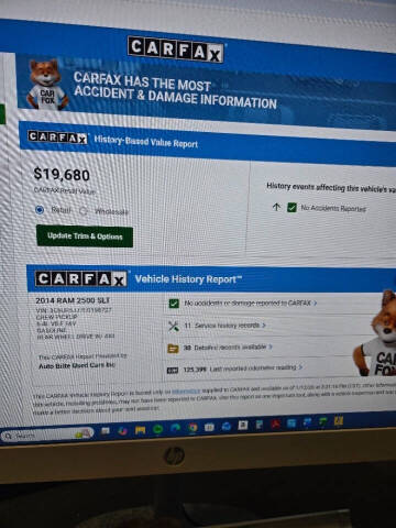 2014 RAM 2500 SLT