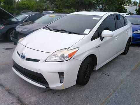 2012 Toyota Prius for sale at M.D.V. INTERNATIONAL AUTO CORP in Fort Lauderdale FL
