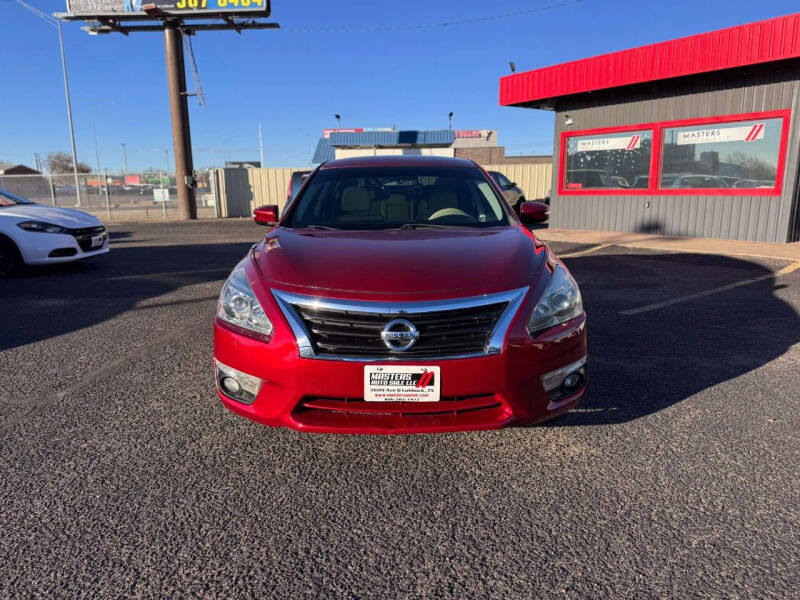 2015 Nissan Altima for sale at MASTERS AUTO SALE LLC in Lubbock TX