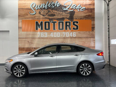 2020 Ford Fusion for sale at Sunfish Lake Motors in Ramsey MN