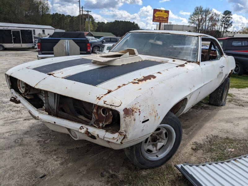 1969 Chevrolet Camaro for sale at Classic Cars of South Carolina in Gray Court SC
