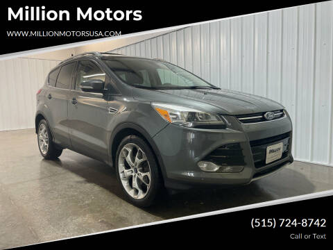 2013 Ford Escape for sale at Million Motors in Adel IA