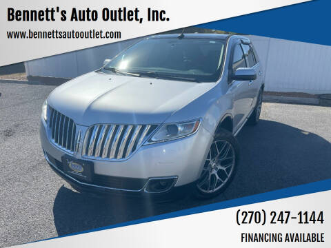 2011 Lincoln MKX for sale at Bennett's Auto Outlet, Inc. in Mayfield KY