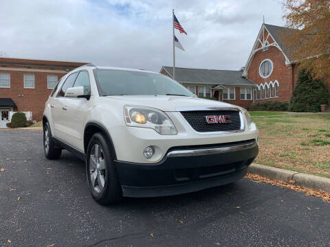 2011 GMC Acadia for sale at Automax of Eden in Eden NC