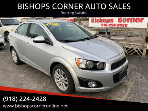 2015 Chevrolet Sonic for sale at BISHOPS CORNER AUTO SALES in Sapulpa OK