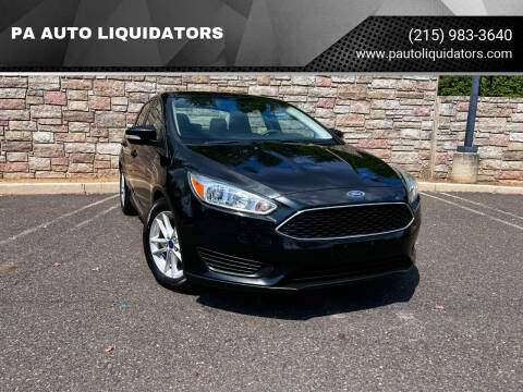 2015 Ford Focus for sale at PA AUTO LIQUIDATORS in Huntingdon Valley PA