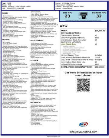 2019 MINI Hardtop 2 Door Cooper S