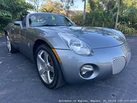 2007 Pontiac Solstice for sale at Autohaus of Naples in Naples FL