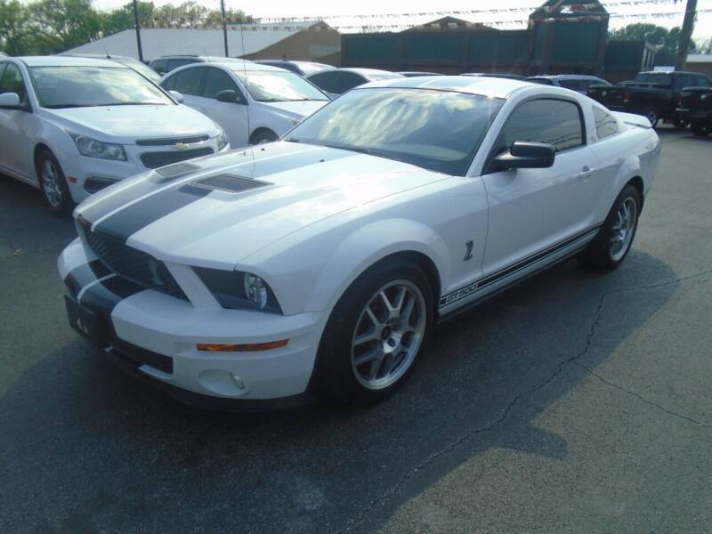 2008 Ford Shelby GT500 for sale at River City Auto Sales in Cottage Hills IL