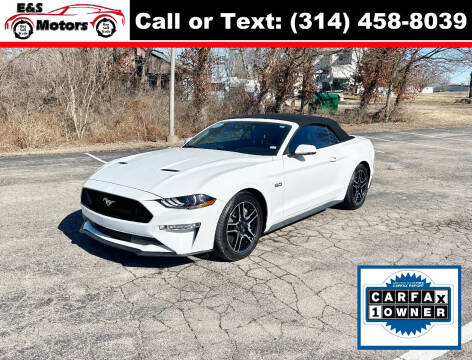 2019 Ford Mustang for sale at E & S MOTORS in Imperial MO