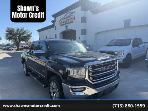 2018 GMC Sierra 1500 for sale at Shawn's Motor Credit in Houston TX