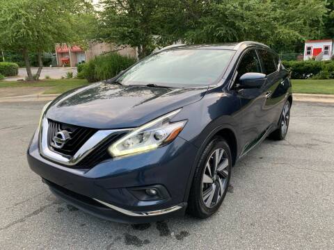 2016 Nissan Murano for sale at Triangle Motors Inc in Raleigh NC