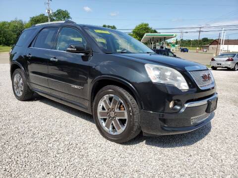 2012 GMC Acadia for sale at BARTON AUTOMOTIVE GROUP LLC in Alliance OH