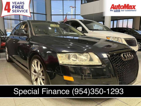 2011 Audi A6 for sale at Auto Max in Hollywood FL