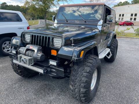 1991 Jeep Wrangler for sale at MUSCLE CARS USA1 in Murrells Inlet SC